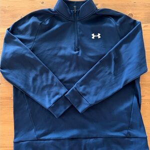 Under Armour Men's Navy Blue Quarter Zip